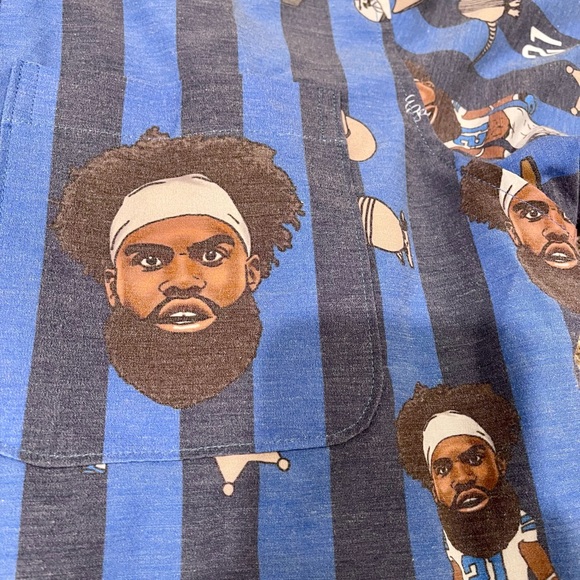 Ezekiel Elliott Shinesty Cowboys Polo size medium - Picture 3 of 3